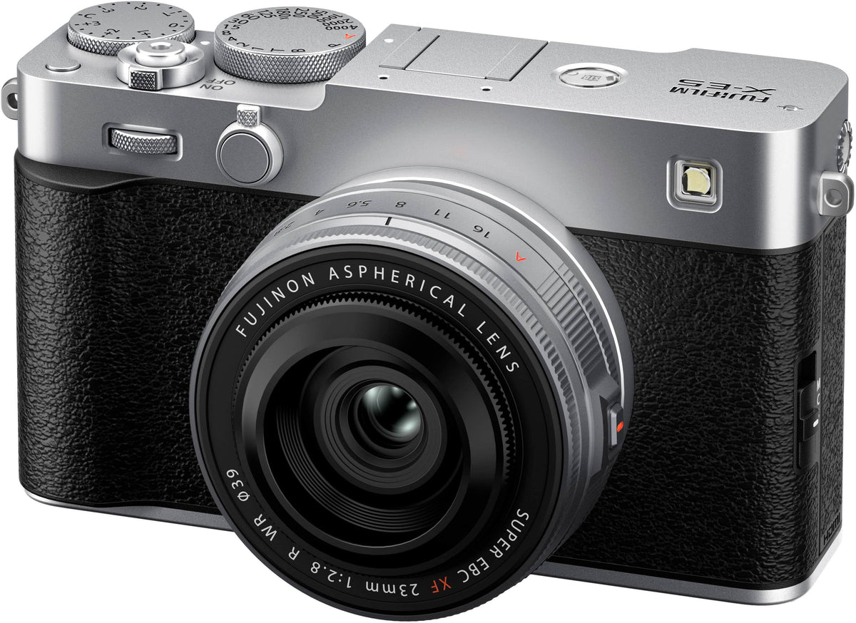 Fujifilm - X-E5 Body with XF23mmF2.8 Lens Kit - Silver