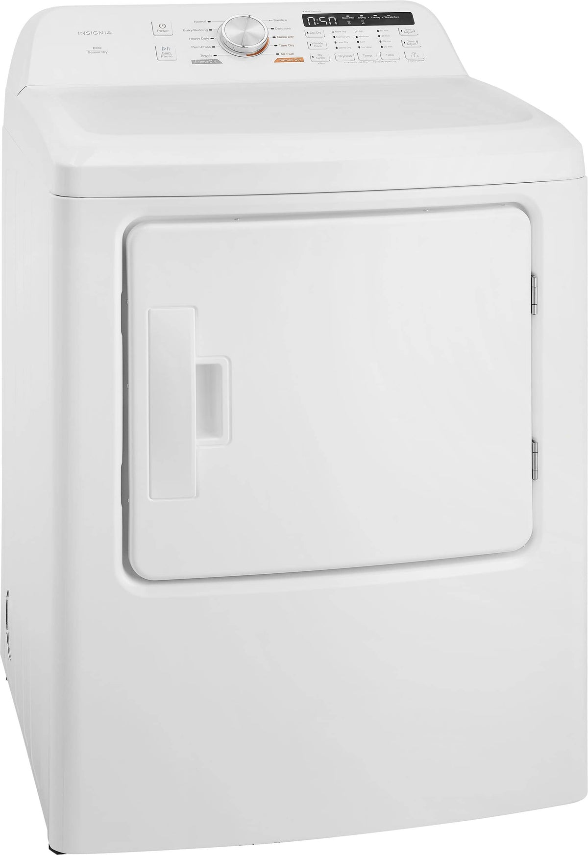 Insignia™ - 7 Cu. Ft. Gas Dryer with Sensor Dry - White