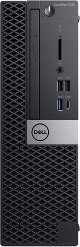 Dell - Refurbished OptiPlex 7070-SFF Desktop - Intel Core i5-9500 - 8GB Memory - 256GB SSD - Black