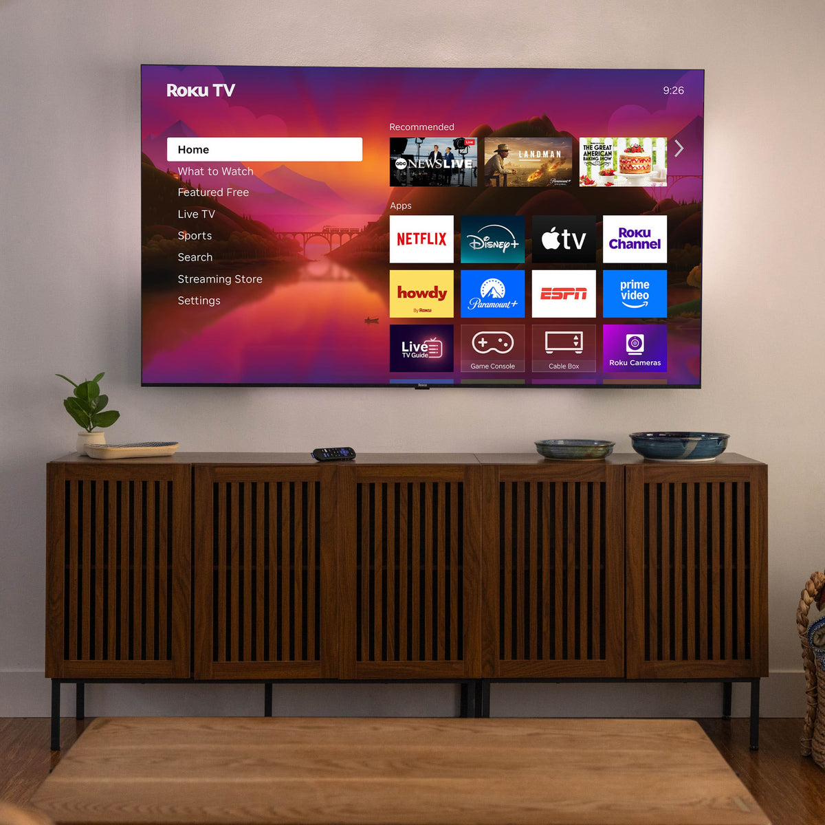 Roku - 75" Class Plus Series 4K QLED Mini-LED Smart RokuTV