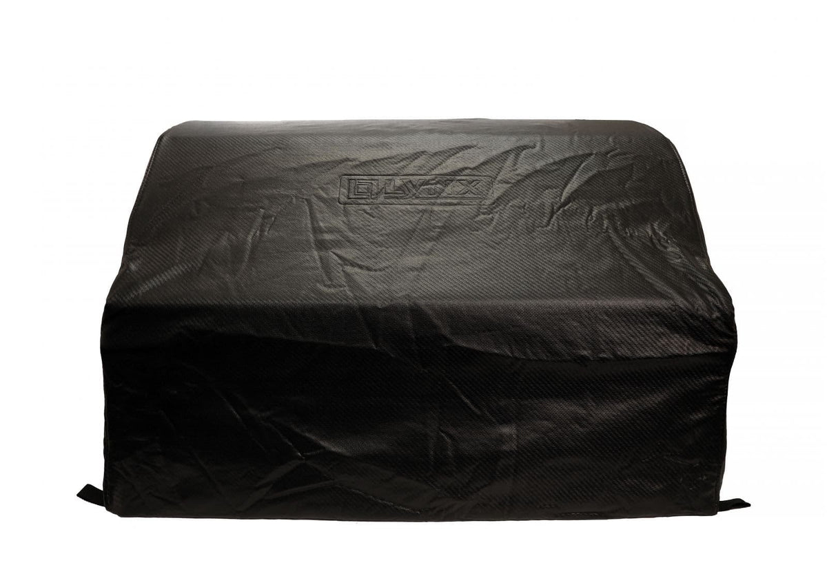 Lynx - 54"W. Carbon Fiber Vinyl Cover for 54"W. Built-In Grills - Black