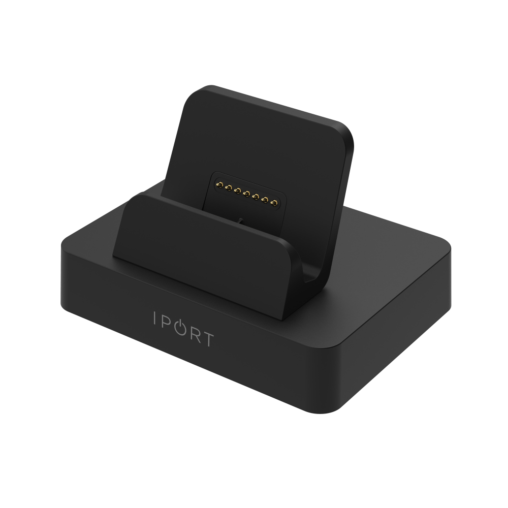 iPort - CONNECT DOCK - Connect Mount and Portable Charger for Most iPads (Each) - Black