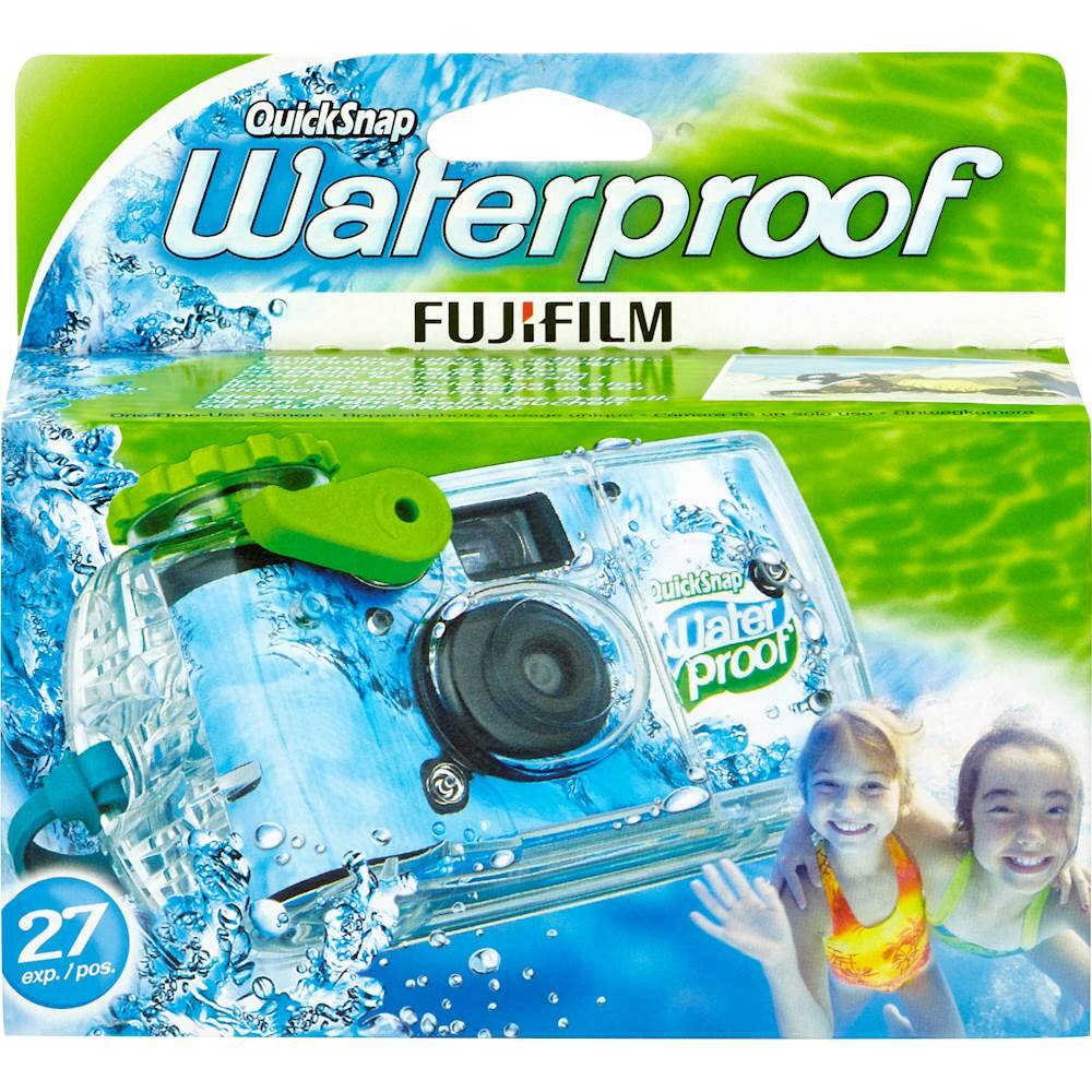 Fujifilm - QuickSnap Disposable Waterproof Film Camera - Blue