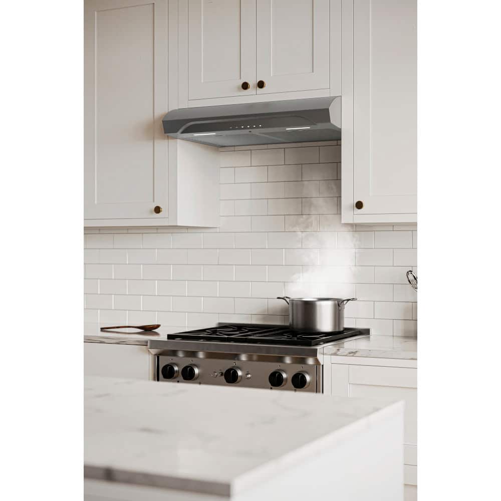 Broan - 30 inches - Convertible - Under cabinet Range Hood - Stainless Steel