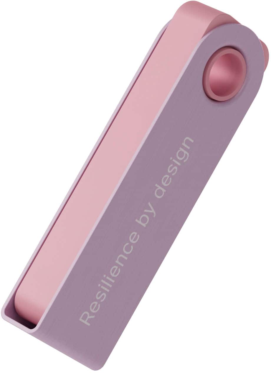 Ledger - Nano S Plus Crypto Hardware Wallet - Pastel Pink