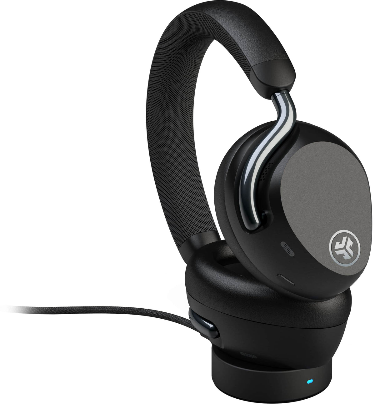 JLab - Epic Lux Lab Edition ANC Wireless Headphones – Hi-Res Compatible, Spatial Audio w/ Head Tracking & 90+ Hour Battery Life - Black