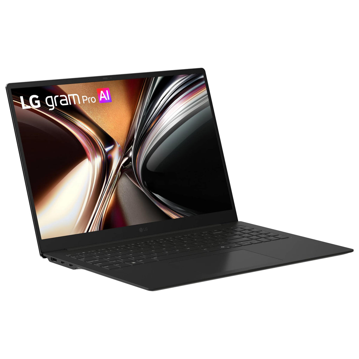 LG - gram Pro 16" 120Hz 3K OLED Laptop Intel Core Ultra X7 Processor 358H with 32GB RAM - 1TB SSD - Copilot + PC - Aerominum Black