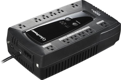 CyberPower - 1000VA Battery Back-Up System - Black