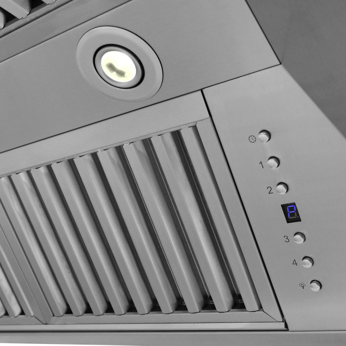 ZLINE - 60 inches - Externally Vented - Wall Range Hood - Stainless Steel