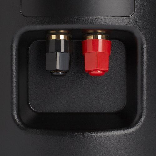 Polk Audio - Atrium 6 Outdoor All-Weather Speakers with Bass Reflex Enclosure, Speed-Lock Mounting System, (Pair) - Black