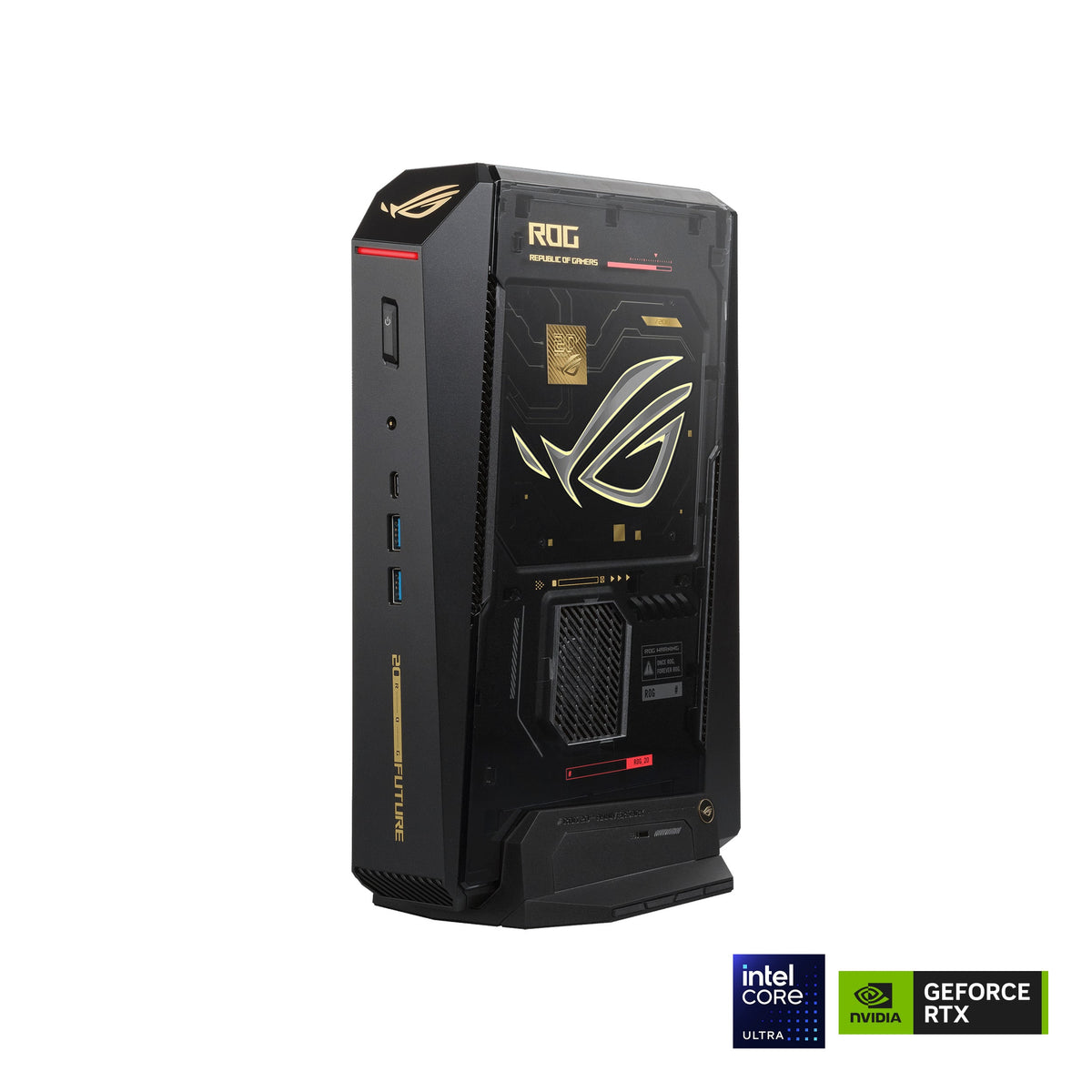 ASUS - ROG NUC 16 Edition 20 Gaming Mini Desktop - Intel Core Ultra 9 (2026) - 64GB Memory - GeForce RTX 5090 - 2TB Storage - Black