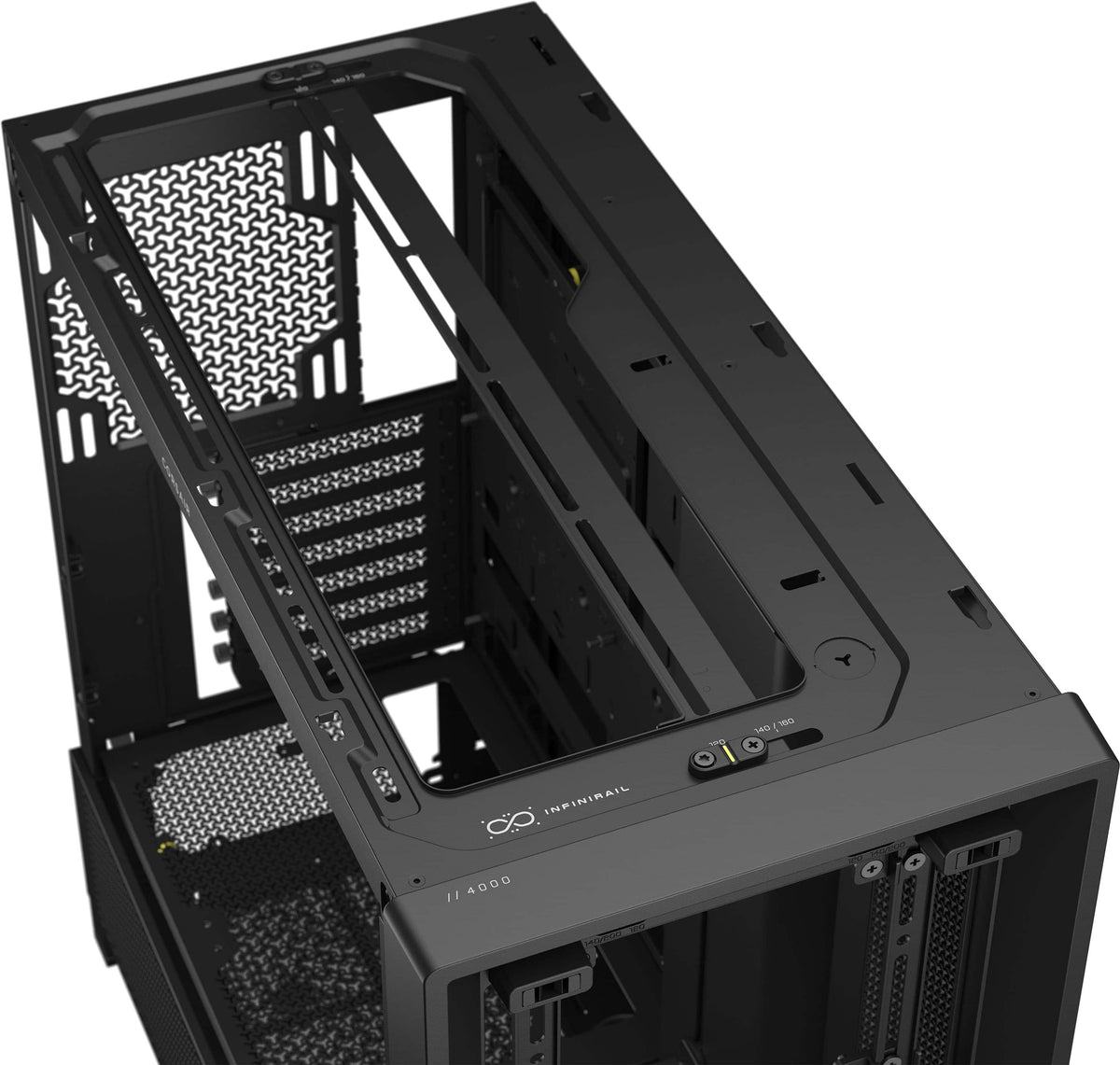 CORSAIR - FRAME 4000D RS ATX Mid-Tower PC Case - Black