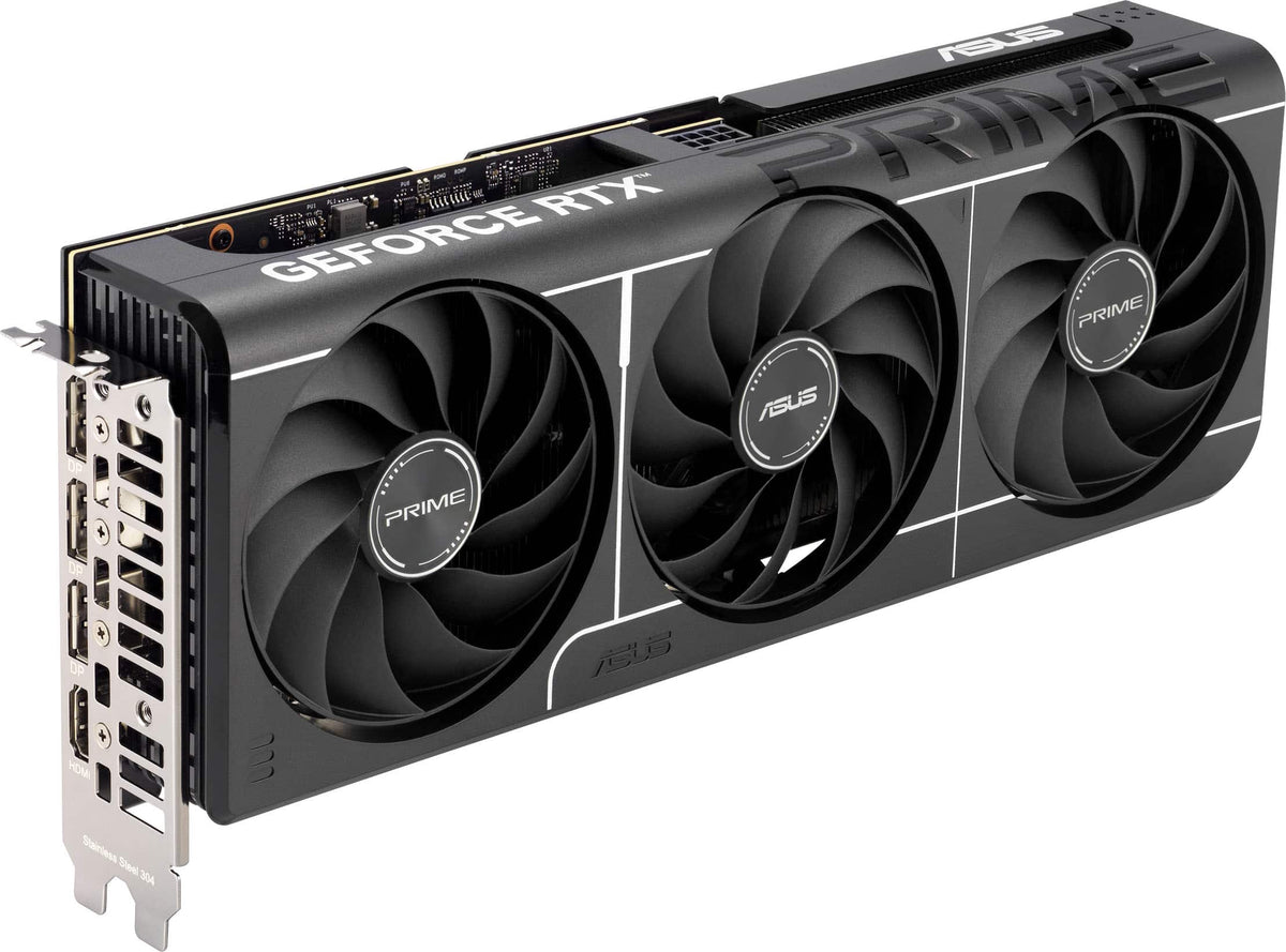 ASUS - PRIME NVIDIA GeForce RTX 5060 Ti OC Edition 16GB GDDR7 PCI Express 5.0 Graphics Card - Black