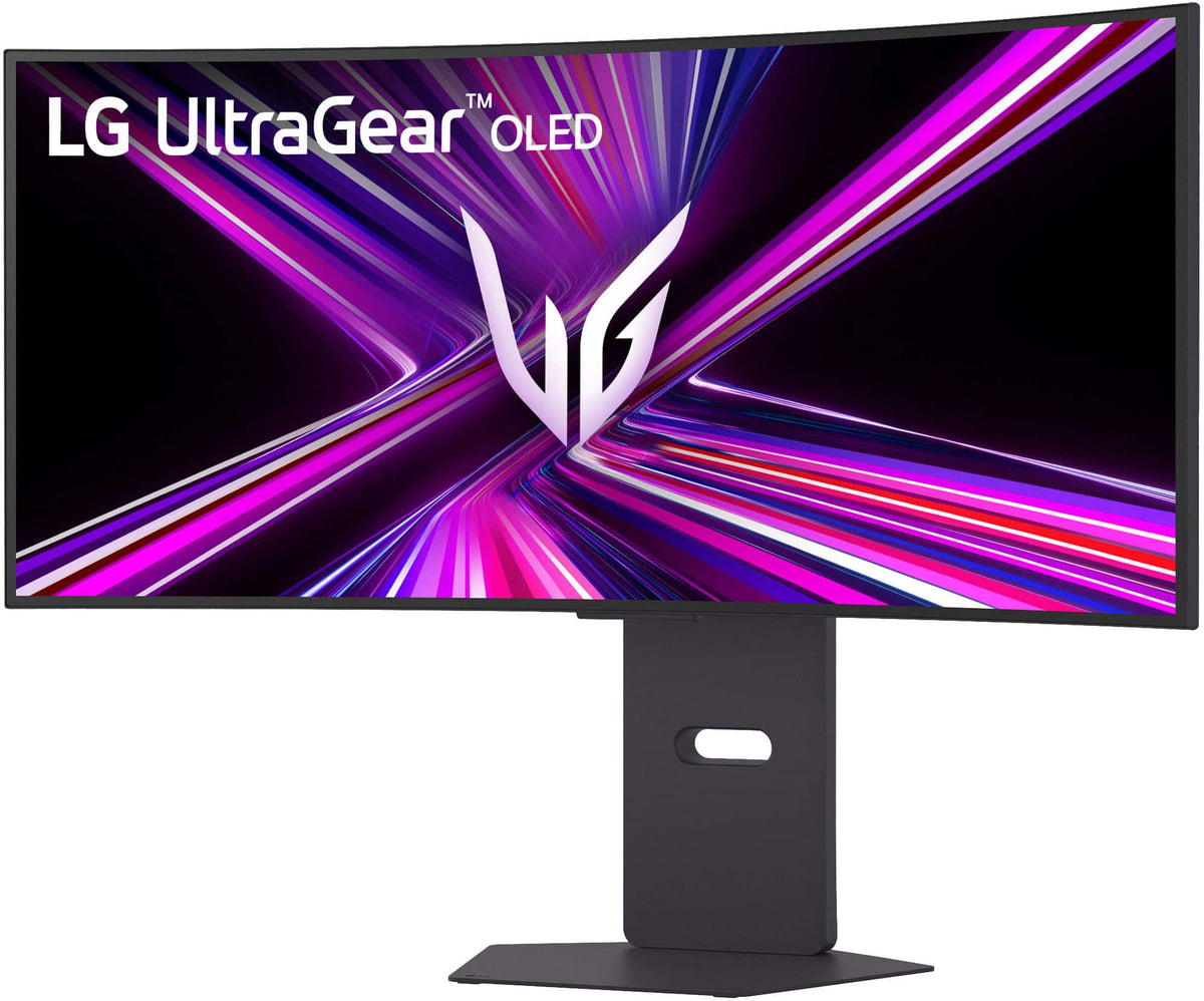 LG - UltraGear 34" OLED Curved WQHD 240Hz 0.03ms AMD FreeSync Premium Pro Gaming Monitor with HDR (DisplayPort, HDMI, USB-C) - Black