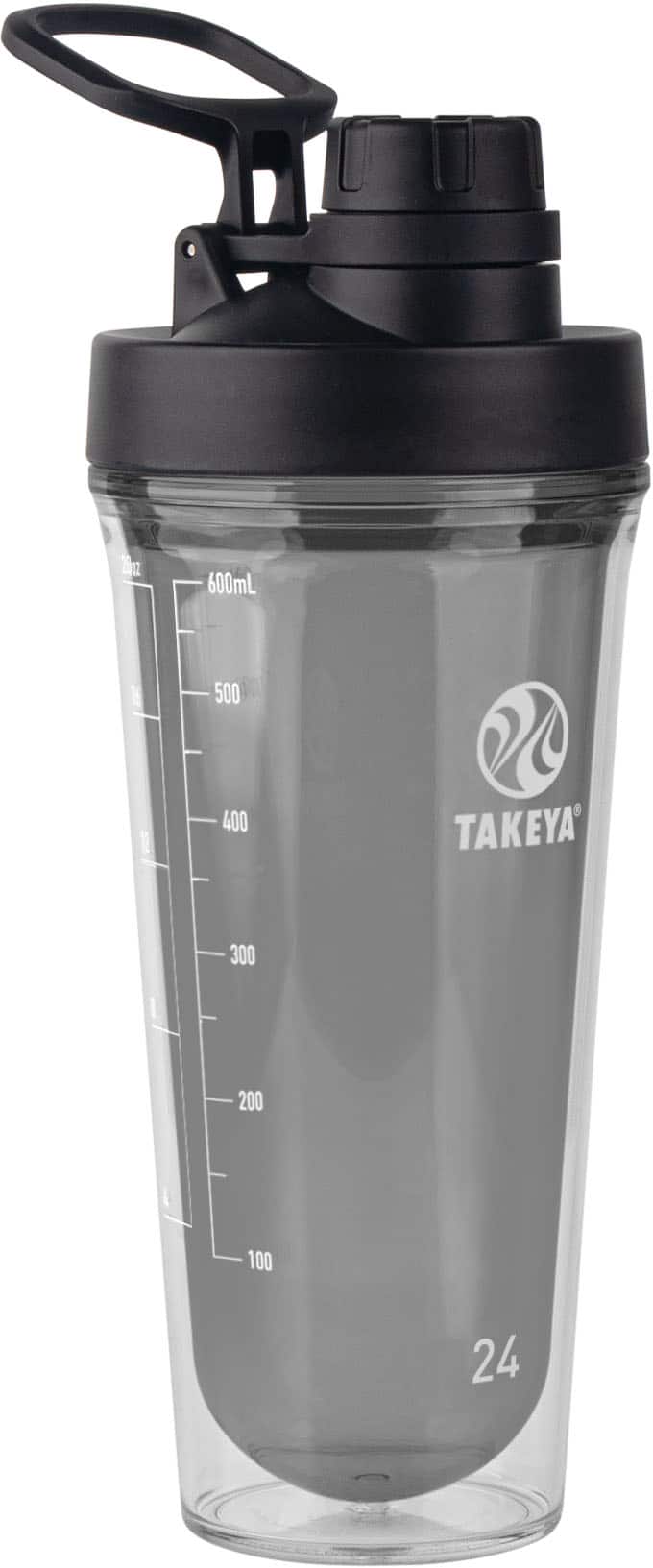 Takeya - Tritan 24-oz. Protein Shaker - Stormy Black