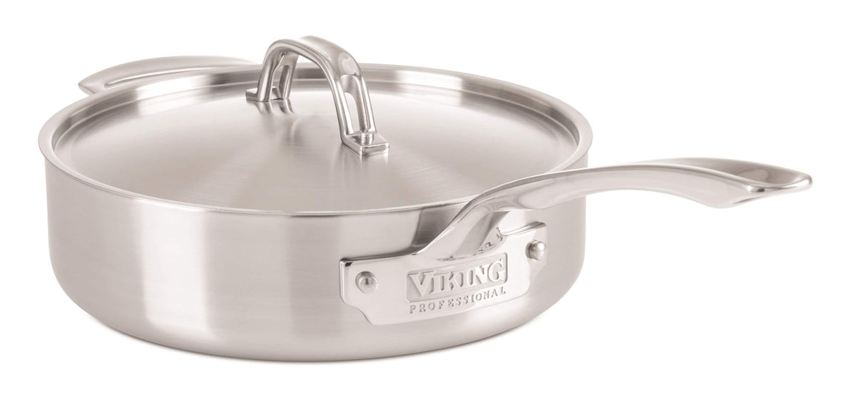 Viking - Professional 5 Ply, 10 Piece Cookware Set- Satin - Stainless Steel