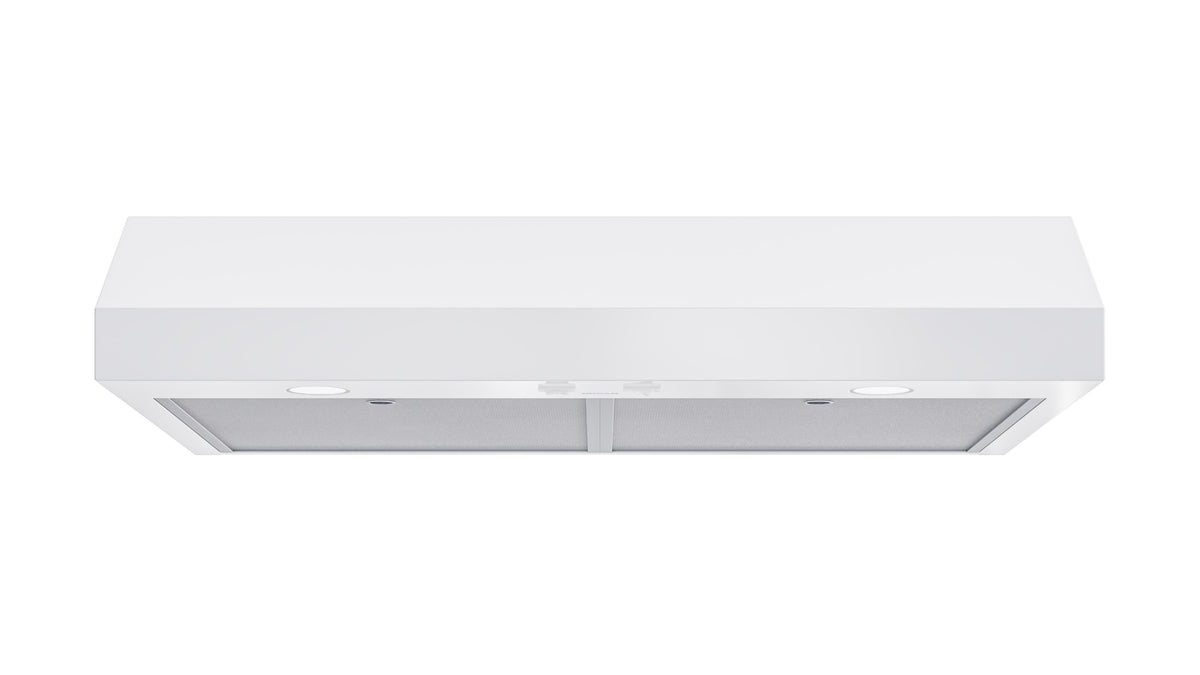 Broan - 24 inches - Convertible - Under cabinet Range Hood - White