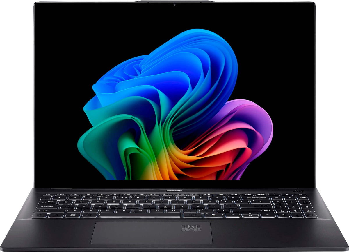 Acer - Swift 16 AI - 16" 3K OLED Touch Laptop - Copilot+ PC – Intel Core Ultra 7 Series 2 – 16GB Memory – 1TB SSD - Ice Black