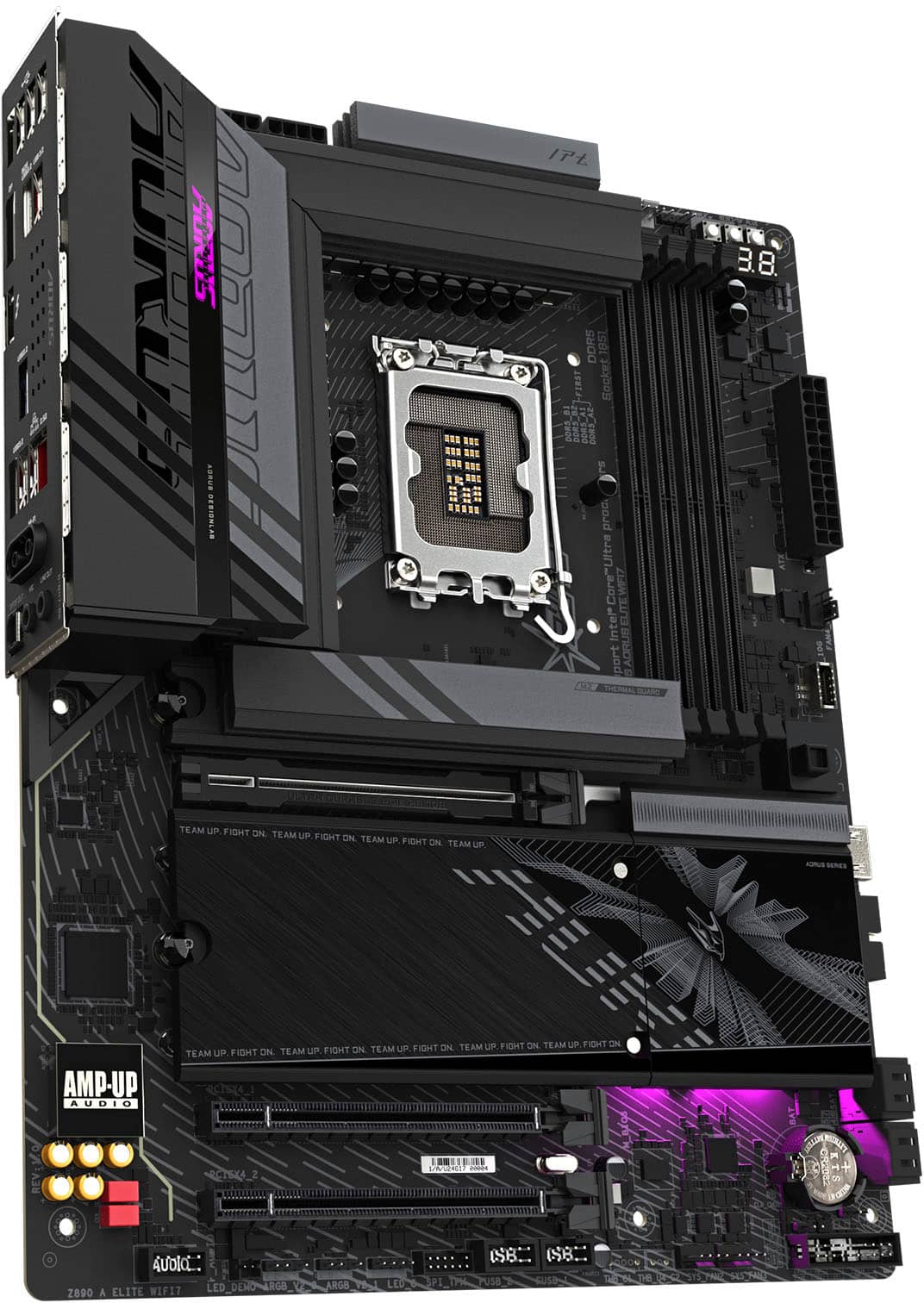 GIGABYTE - Z890 AORUS ELITE WIFI7 (Socket LGA 1851) Intel Z890 ATX DDR5 Wi-Fi 7 Motherboard - Black