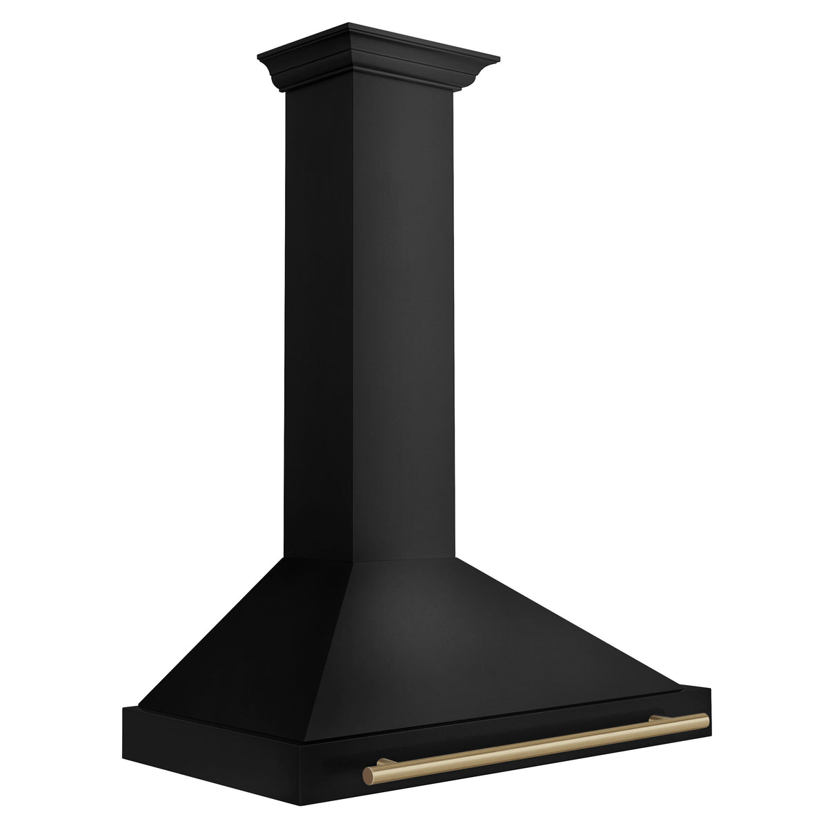 ZLINE - 36 inches - Convertible & Externally Vented - Wall Range Hood - Black Stainless Steel