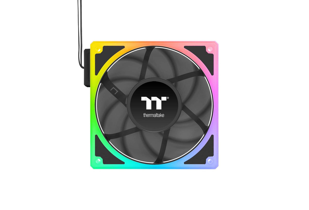 Thermaltake - Toughfan EX 120 ARGB Sync MagForce 2.0 3-Pack Fan - Black
