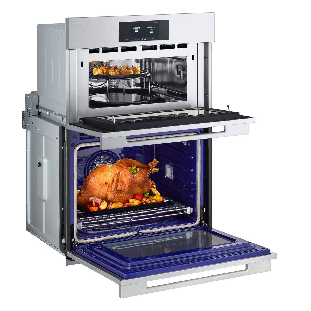 SKS - 30 in Built In Combination Wall Oven with Steam - Satin Stainless Steel