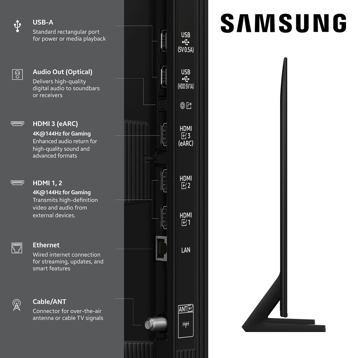 Samsung - 65” Class Q8F Series QLED 4K UHD SamsungVision AI Smart Tizen TV (2025)