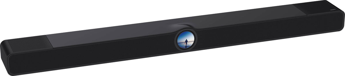 Bar Dolby Atmos with HDMI eARC, Fully compatible with WiiM Sound, Amp series, Pro, Mini, Ultra, Sub Pro, Remote Included - Glossy Black