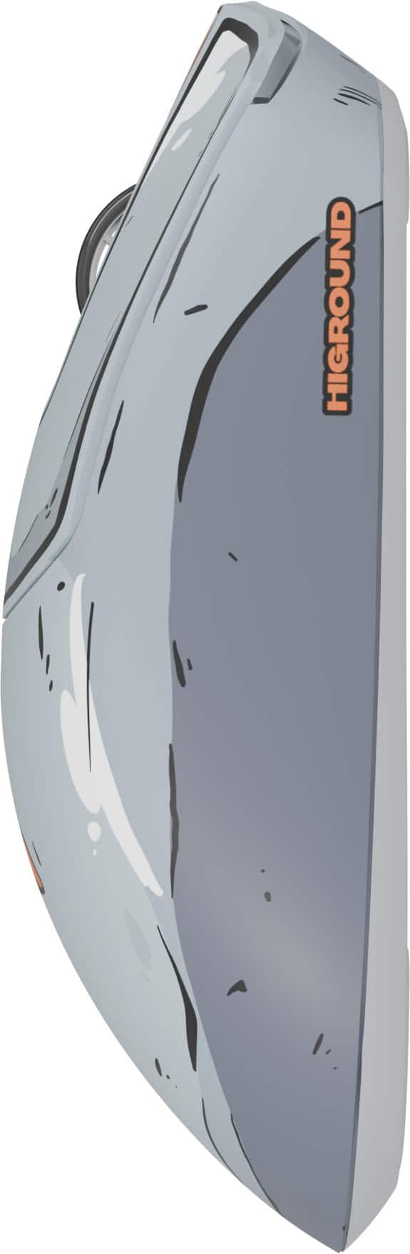 Higround - Yuma Wireless Mouse - Wireless - CELSHADE