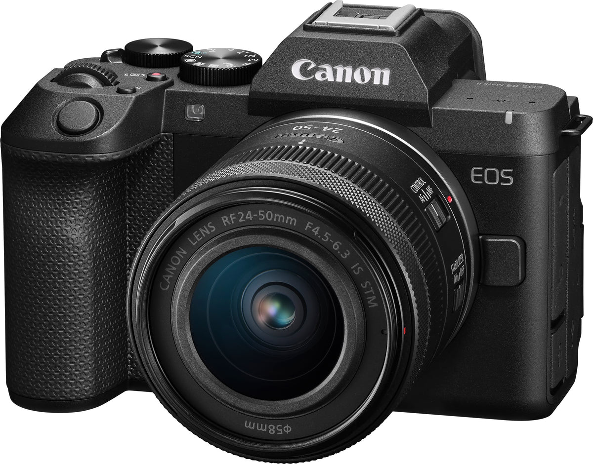 Canon - EOS R8 Mark II 4K Video Mirrorless Camera with RF24-50mm F4.5-6.3 IS STM Lens - Black