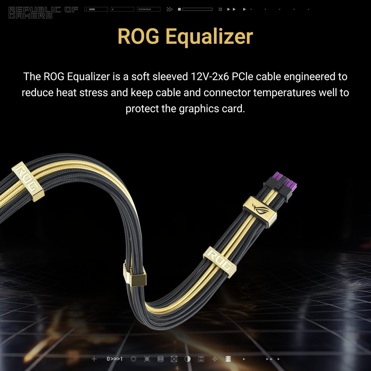 ASUS - ROG Thor 3000W 80 Plus Titanium Fully Modular ATX 3.1 PCIe 5.1 Power Supply with Dual-Voltage Adaptive Design - 20th Edition