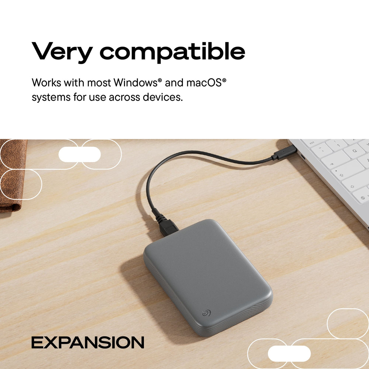 Seagate - Expansion Portable HDD 2TB - Black