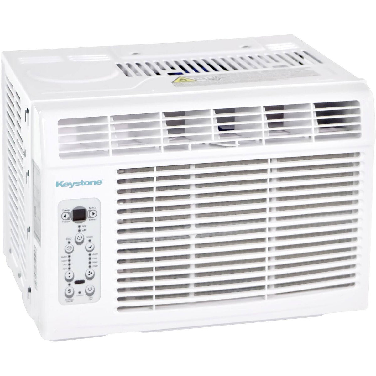 Keystone - 150 Sq. Ft 5,000 Cooling BTU Window Air Conditioner - White