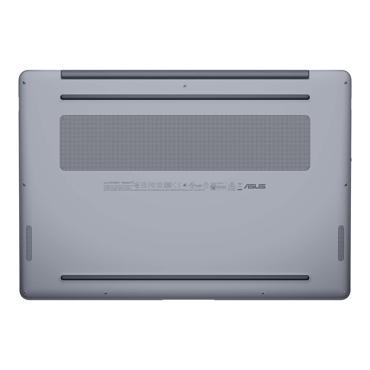 ASUS - Zenbook 14 14" OLED Laptop - Snapdragon X (2026) - 16GB Memory - 256GB Storage - Arctic Blue