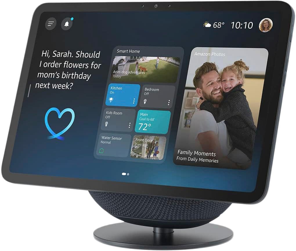 Amazon - Adjustable Stand-Designed for Echo Show 8 & 11 (2025 releases, sold separately) - Graphite