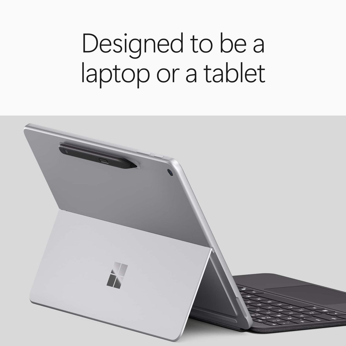 Microsoft - Surface Pro - 12" Touchscreen - Snapdragon X2 Plus (6 Core) - 16GB Memory - 256GB UFS - Device Only - Platinum
