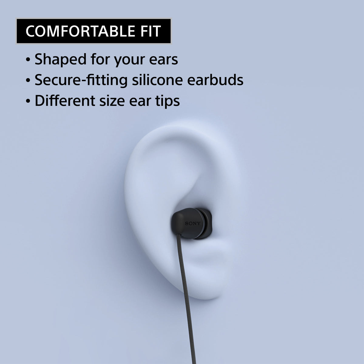 Sony - USB-C Wired In-ear Headphones - Black