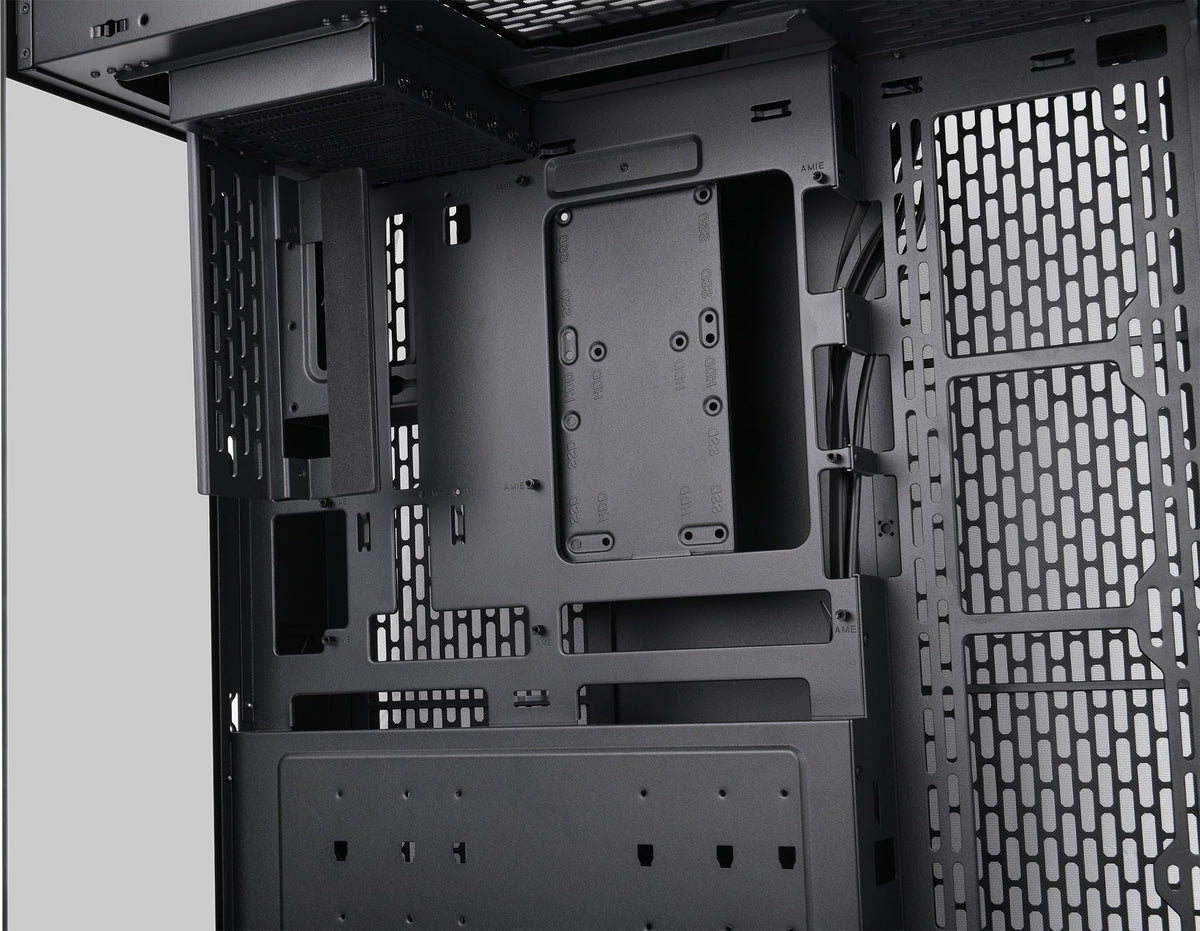 Thermaltake - CTE E550 TG Mid Tower ATX PC Case - Black