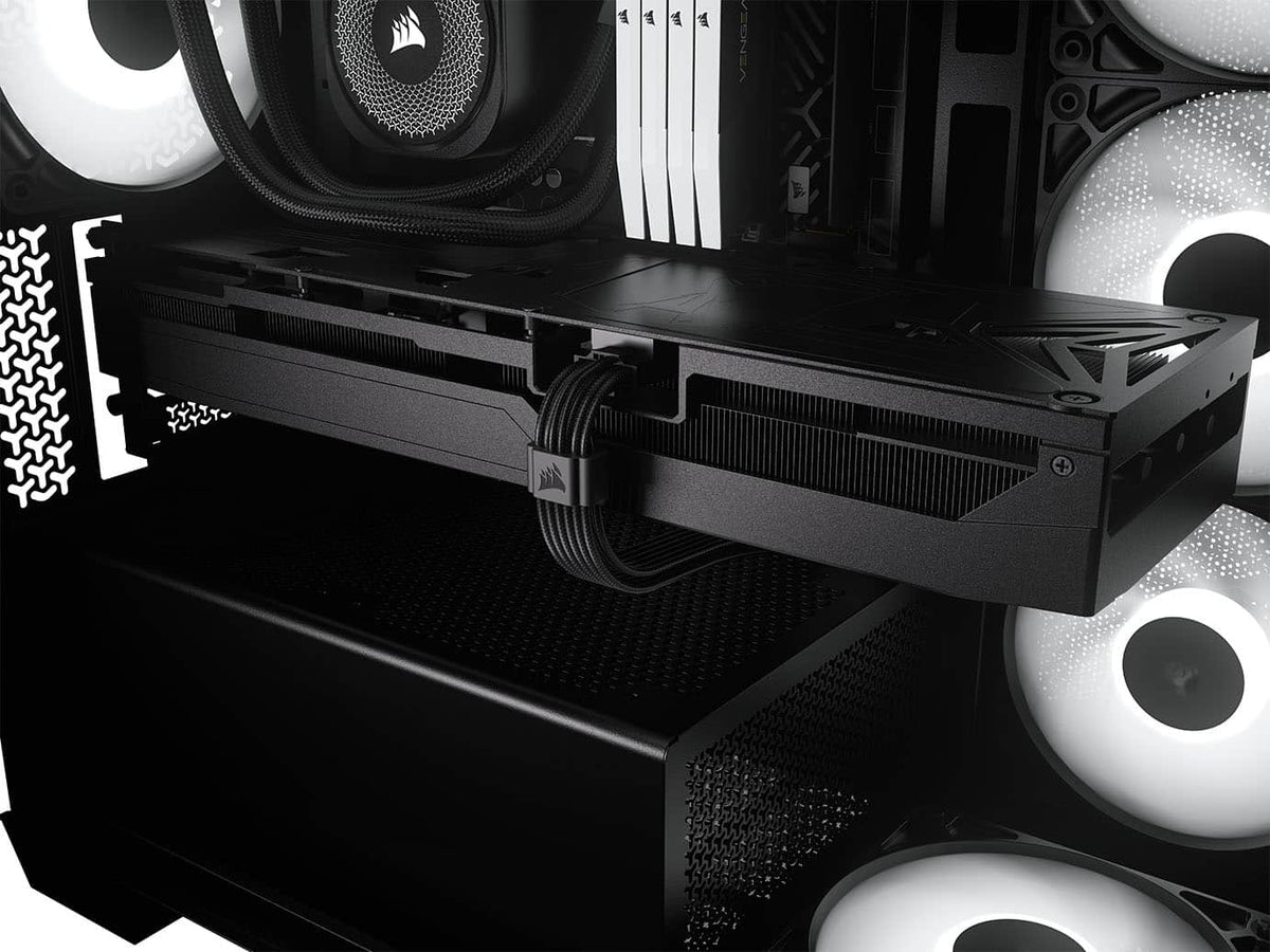 CORSAIR - RM1000e ATX 3.1 Low-Noise ATX Power Supply with ThermalProtect 12V-2x6 Cable - Black
