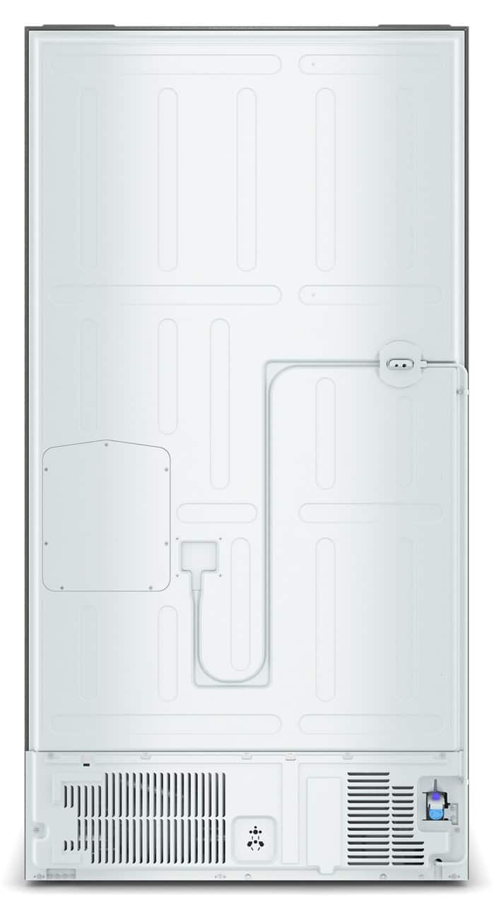 Whirlpool - 36 in. Wide 23 cu. ft. French Door Refrigerator with Dual Ice Makers - Fingerprint-Resistant Stainless Finish
