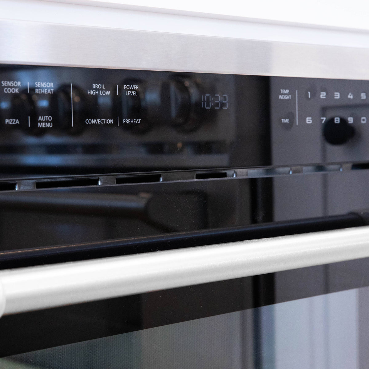 ZLINE - 24 in. 1.6 cu. ft. Built-in Convection Microwave Oven with Speed and Sensor Cooking - Stainless Steel