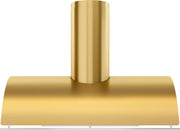 Zephyr - 42 inches - Externally Vented - Shell Range Hood - Gold