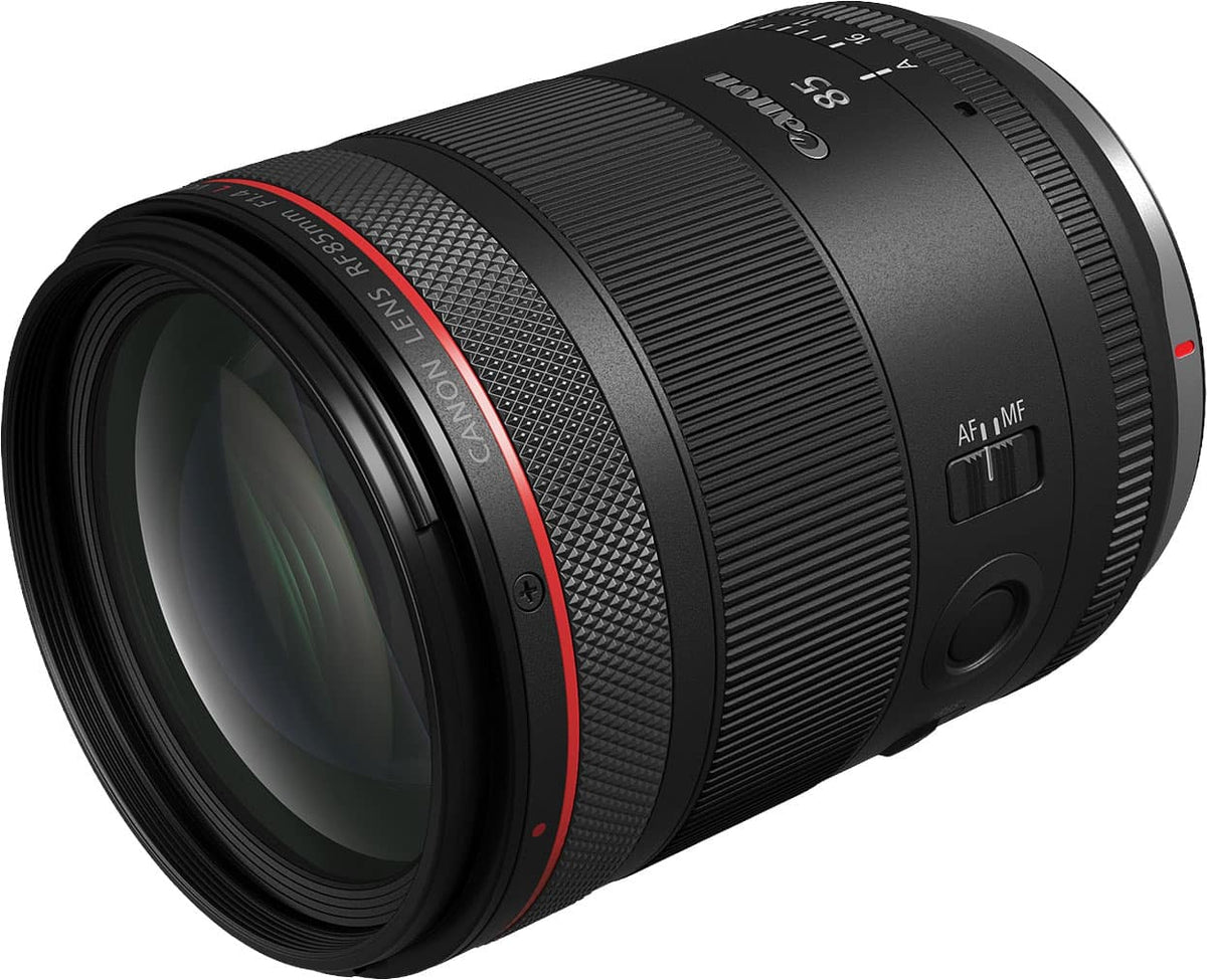 Canon - RF85mm F1.4 L VCM Hybrid Medium Telephoto Prime Lens for EOS R-Series Cameras - Black