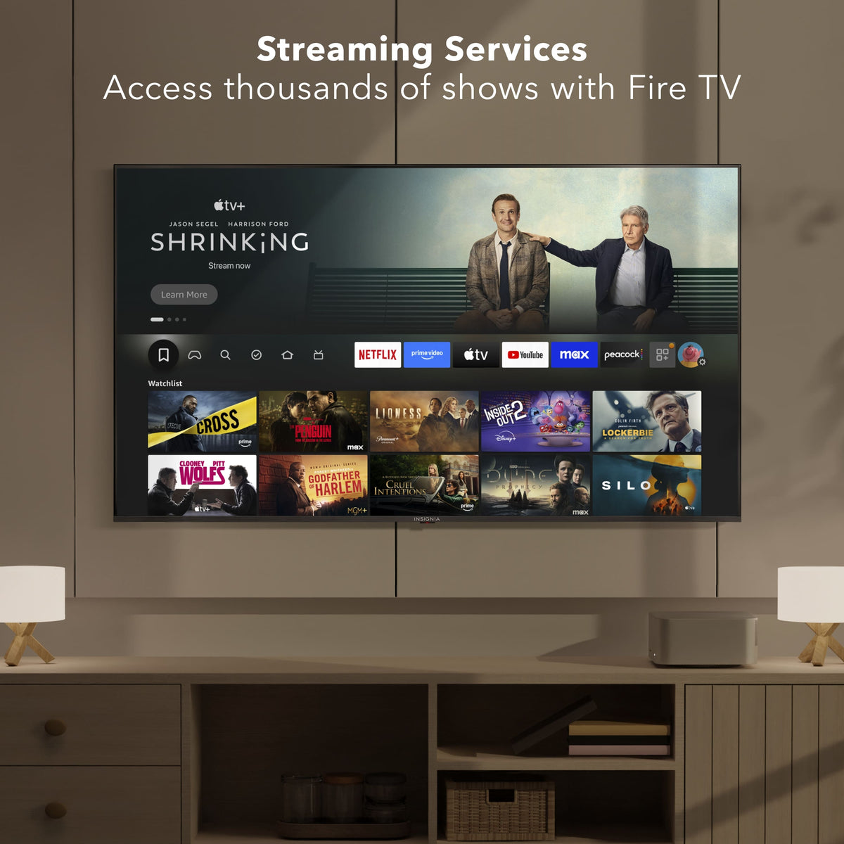 Insignia™ - 65" Class F50 Series LED 4K UHD Smart Fire TV