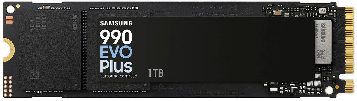 Samsung - 990 EVO PLUS SSD 1TB, PCIe Gen 4x4 | 5x2 M.2 2280, Speeds Up to 7,150 MB/s