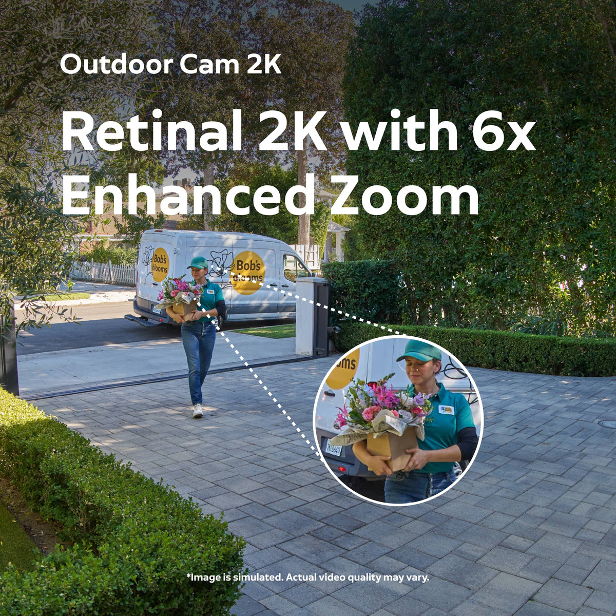 Ring - Outdoor Cam 2K Battery-Powered with Window & Door Sensor, Glass Break Sensor, and Panic Button - White