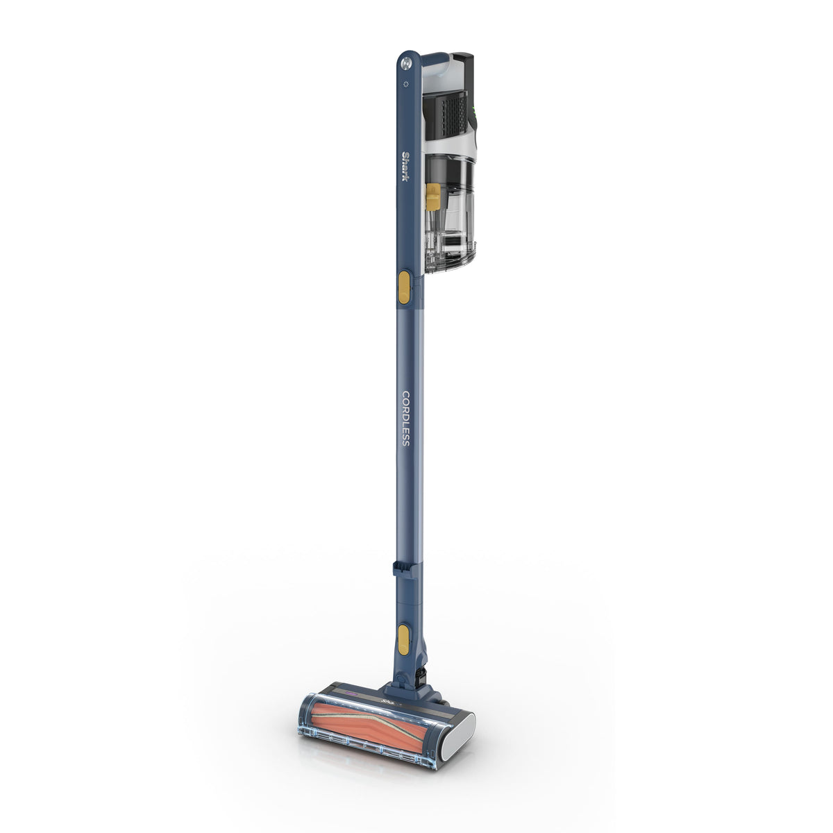 Shark - Cordless Pet, Cordless Stick vacuum with XL Dust Cup and LED Headlights, up to 40 min Runtime - Moonlight Blue