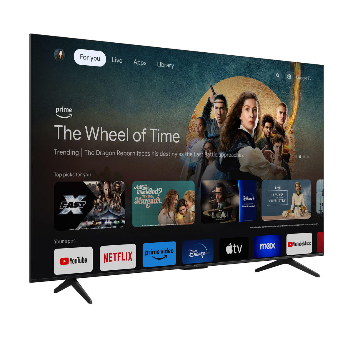 TCL - 75" Class S5-Series 4K UHD LED Smart Google TV (2024)
