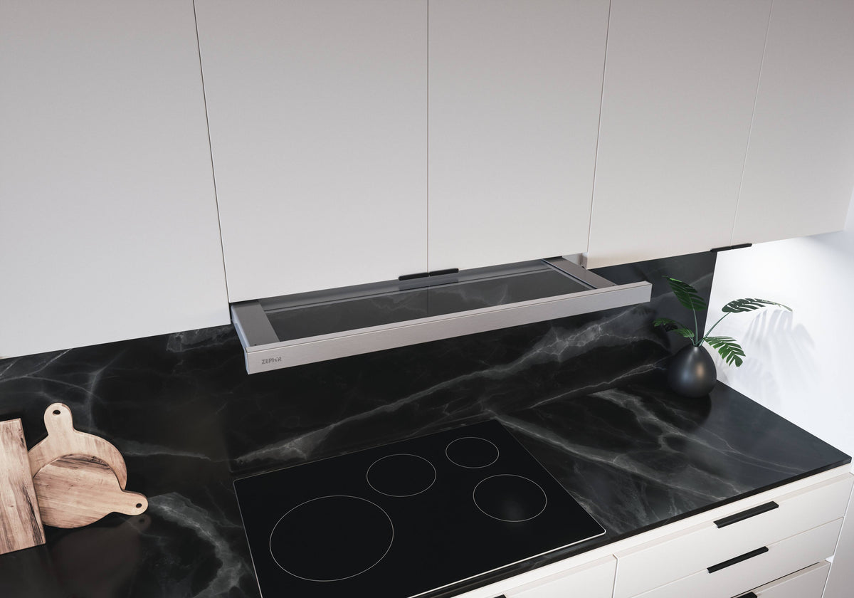 Zephyr - 24 inches - Convertible - Range Hood Insert - Stainless Steel