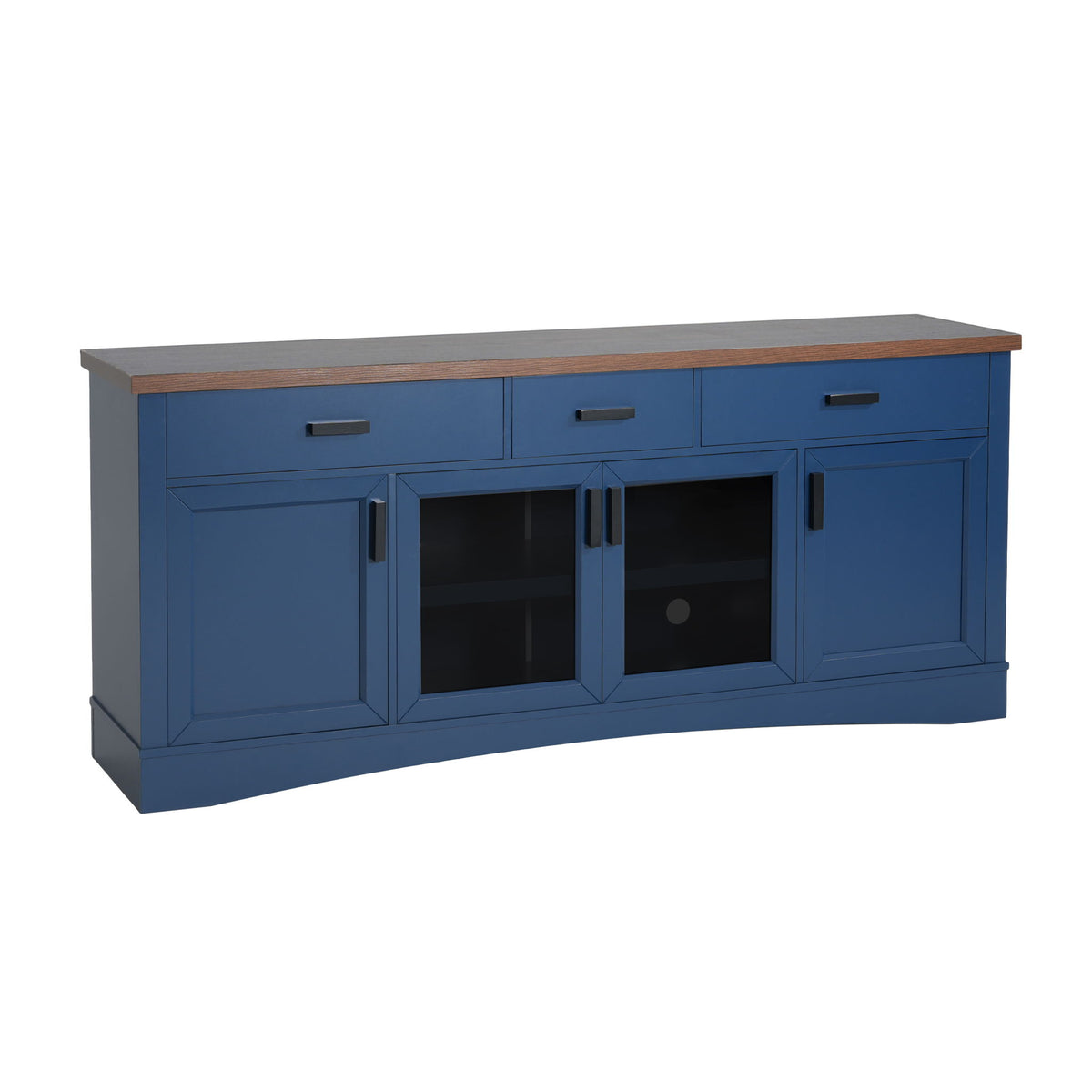Mueble de TV moderno y estantes ajustables